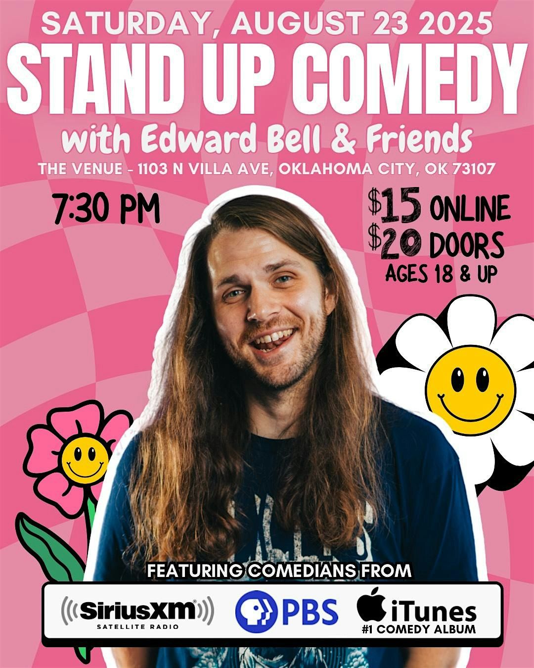 edward bell headlining the venue