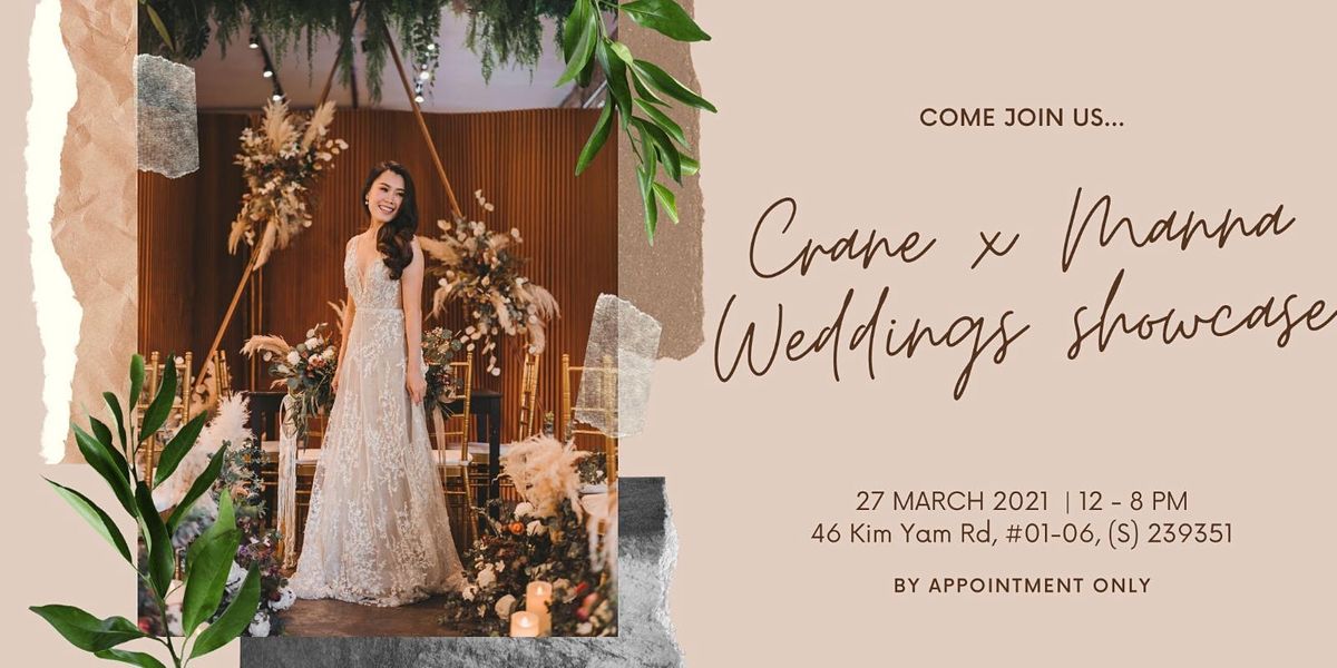 Crane x Manna Weddings Bridal Showcase