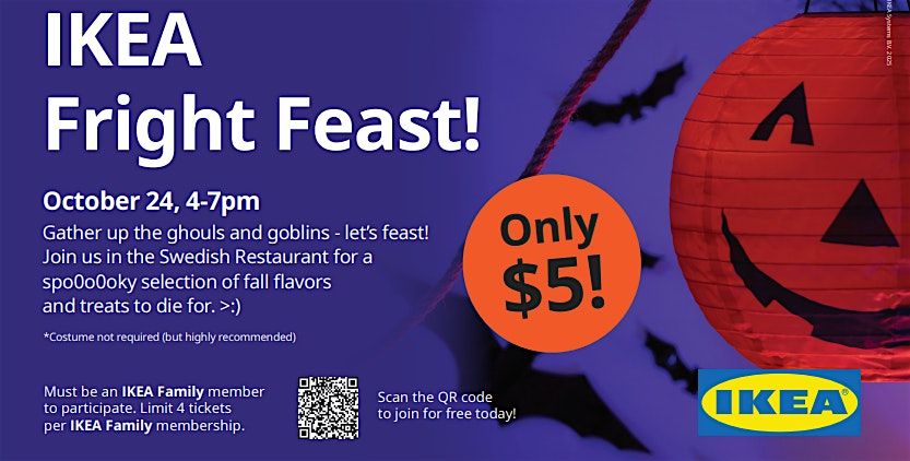 IKEA $5 Fright Feast