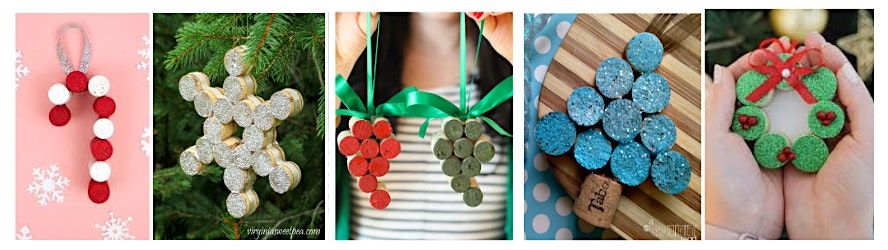 Wine Cork Crafts: Ornaments!