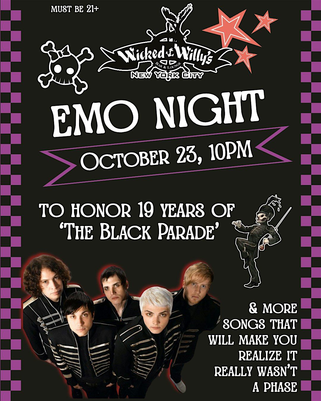 Emo Night at Wicked Willy's