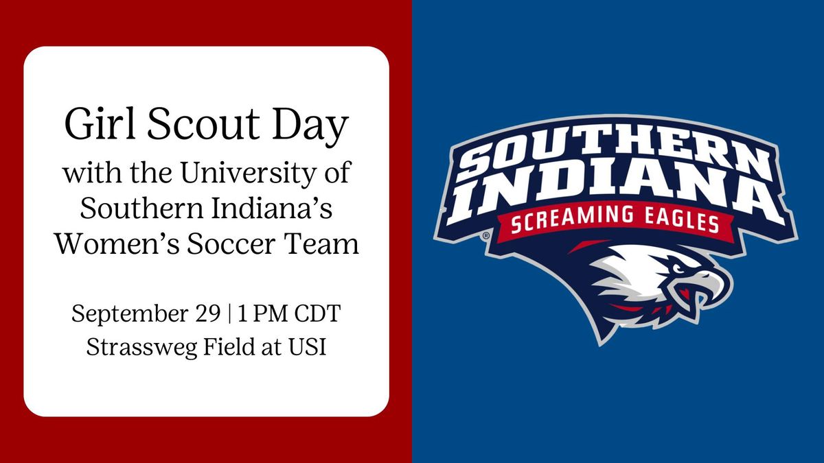 Girl Scout Day with USI Women's Soccer