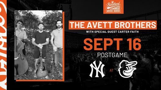 The Avett Brothers Postgame Concert ft. Carter Faith