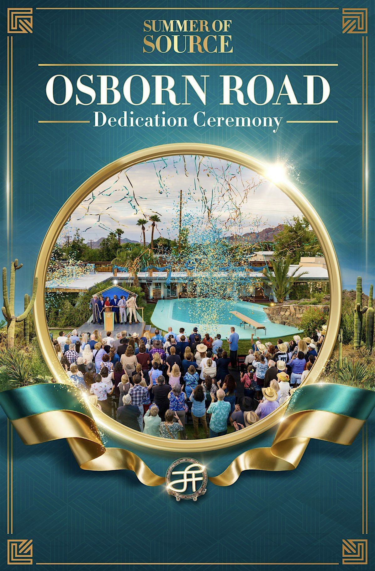 EXPERIENCE THE DEDICATION CEREMONY OF OSBORN ROAD (Home of L Ron. Hubbard )