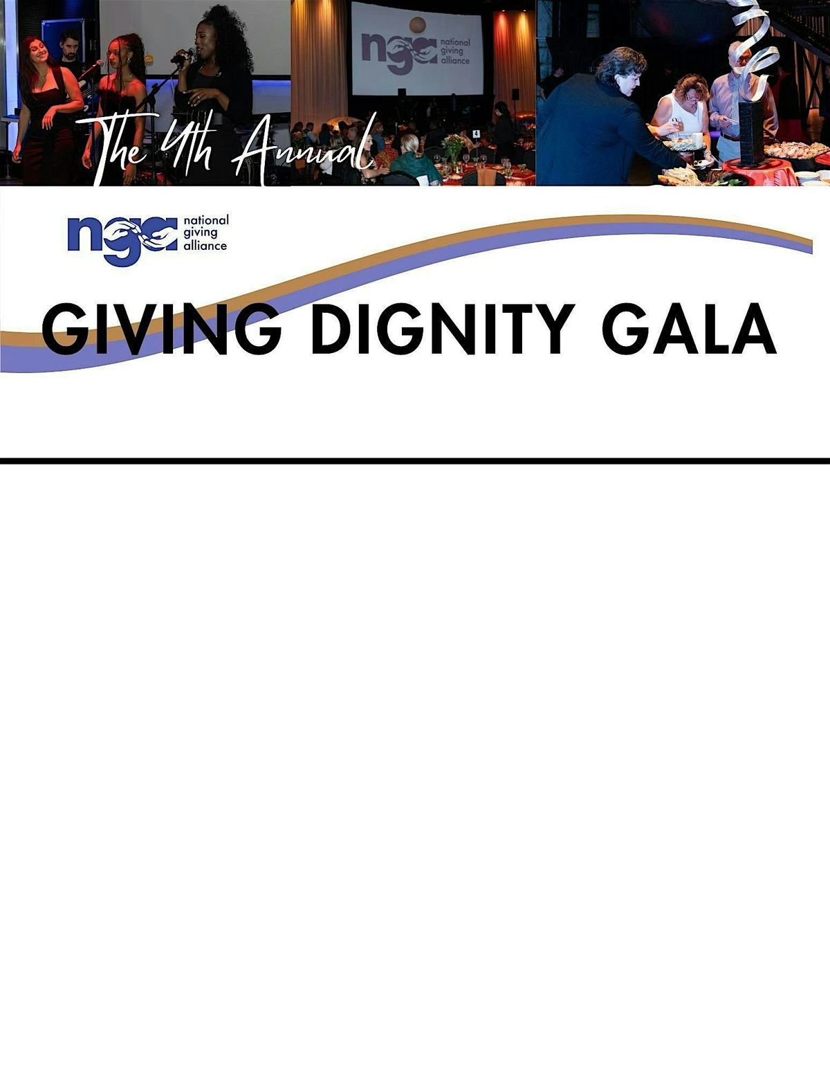 NGA's 4th Annual Giving Dignity Gala