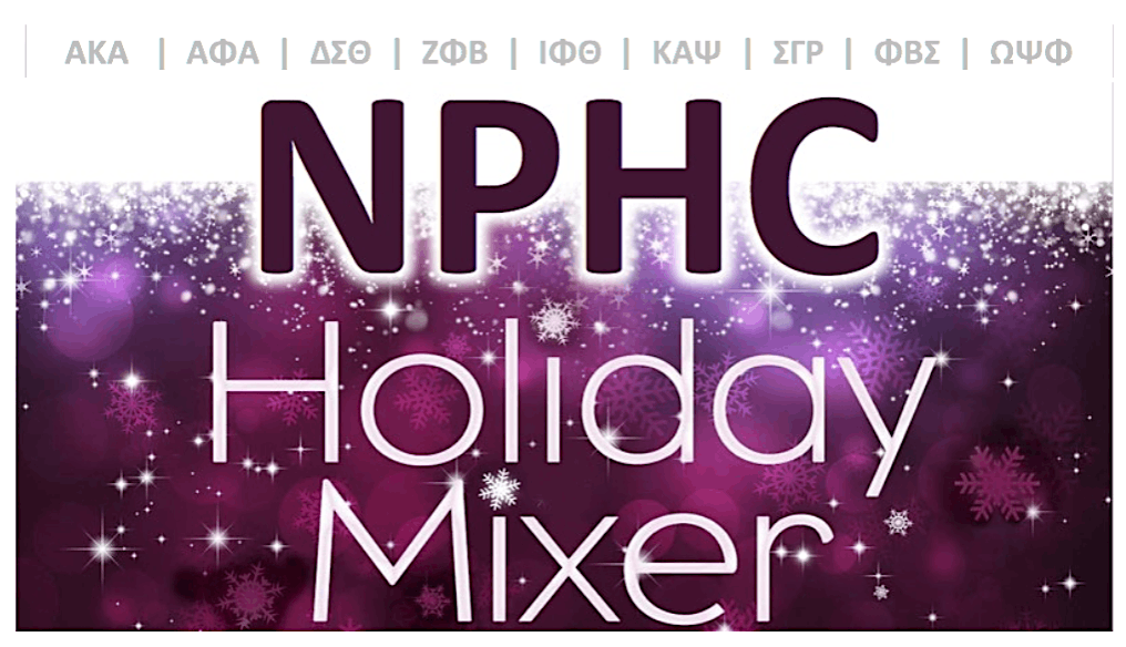 NPHC of Greenville Holiday Mixer 2K25