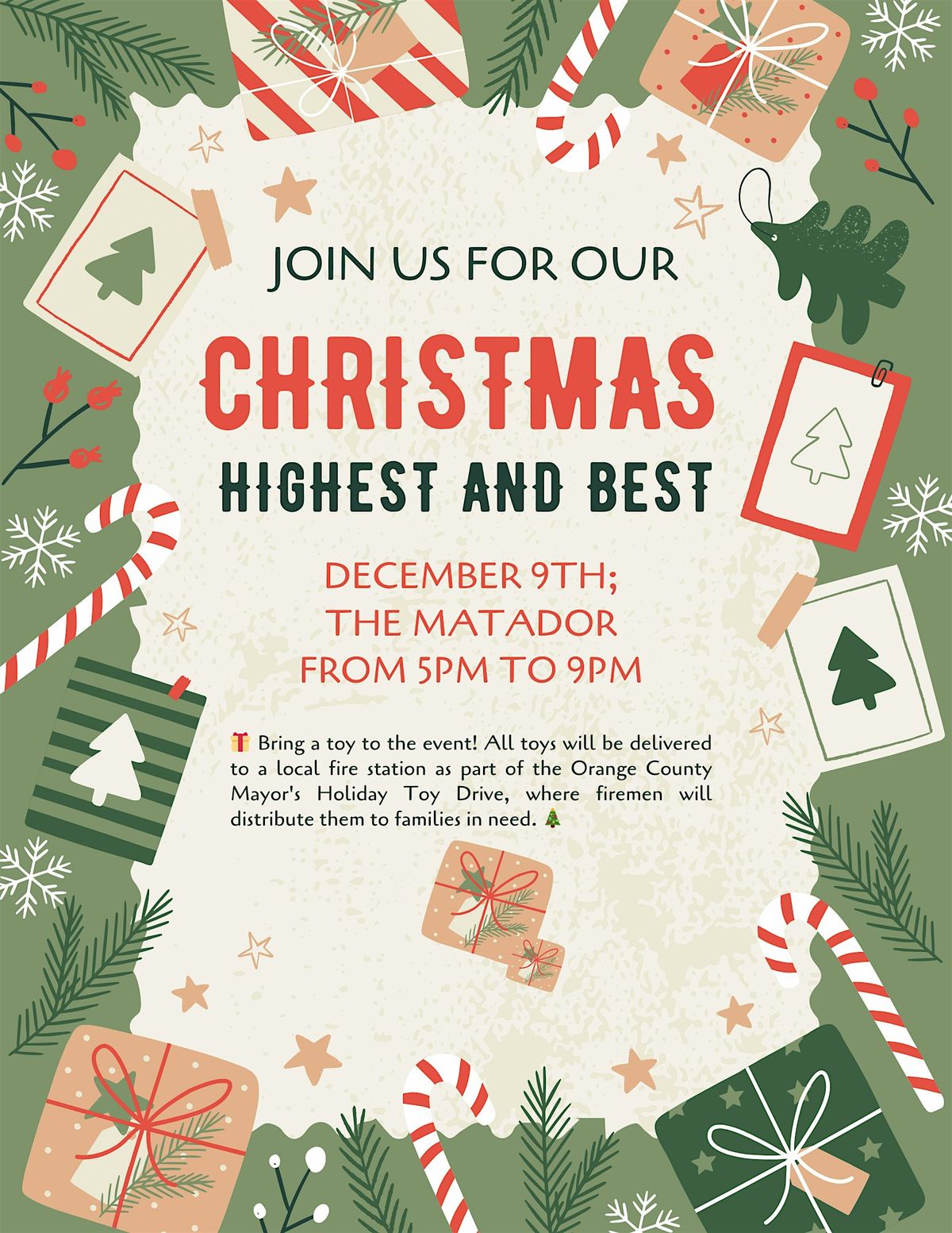 CHRISTMAS HIGHEST AND BEST