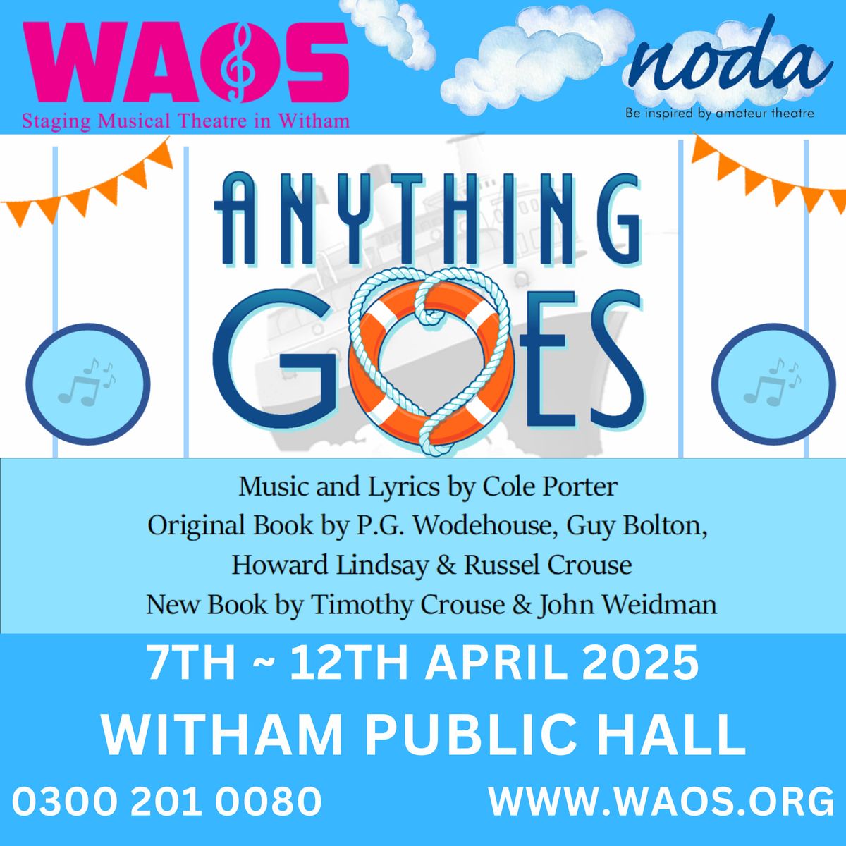 WAOS Presents Anything Goes ~ The Musical 