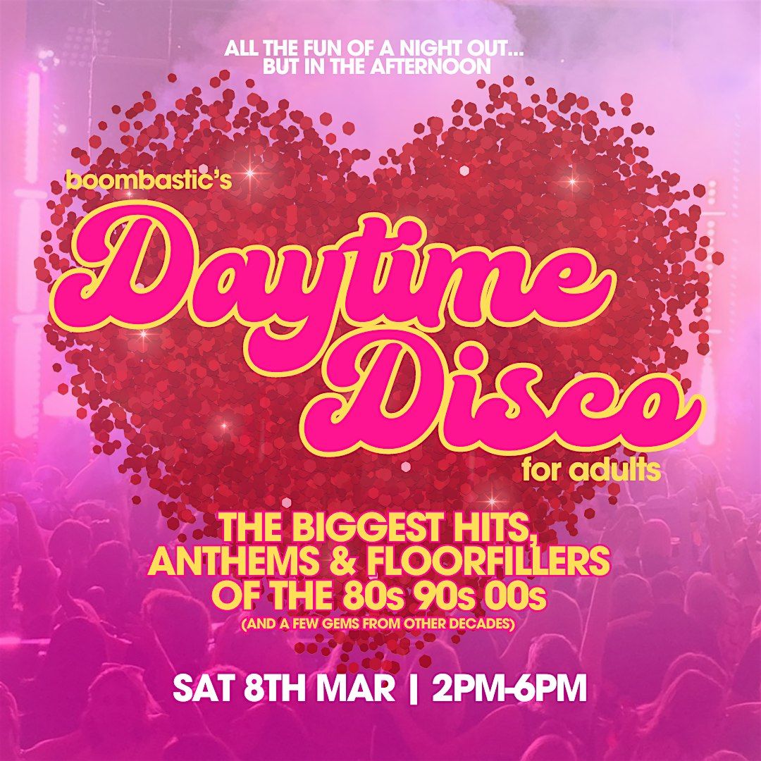 Boombastic's DAYTIME DISCO Banbury LAUNCH - 80s 90s 00s Hits!