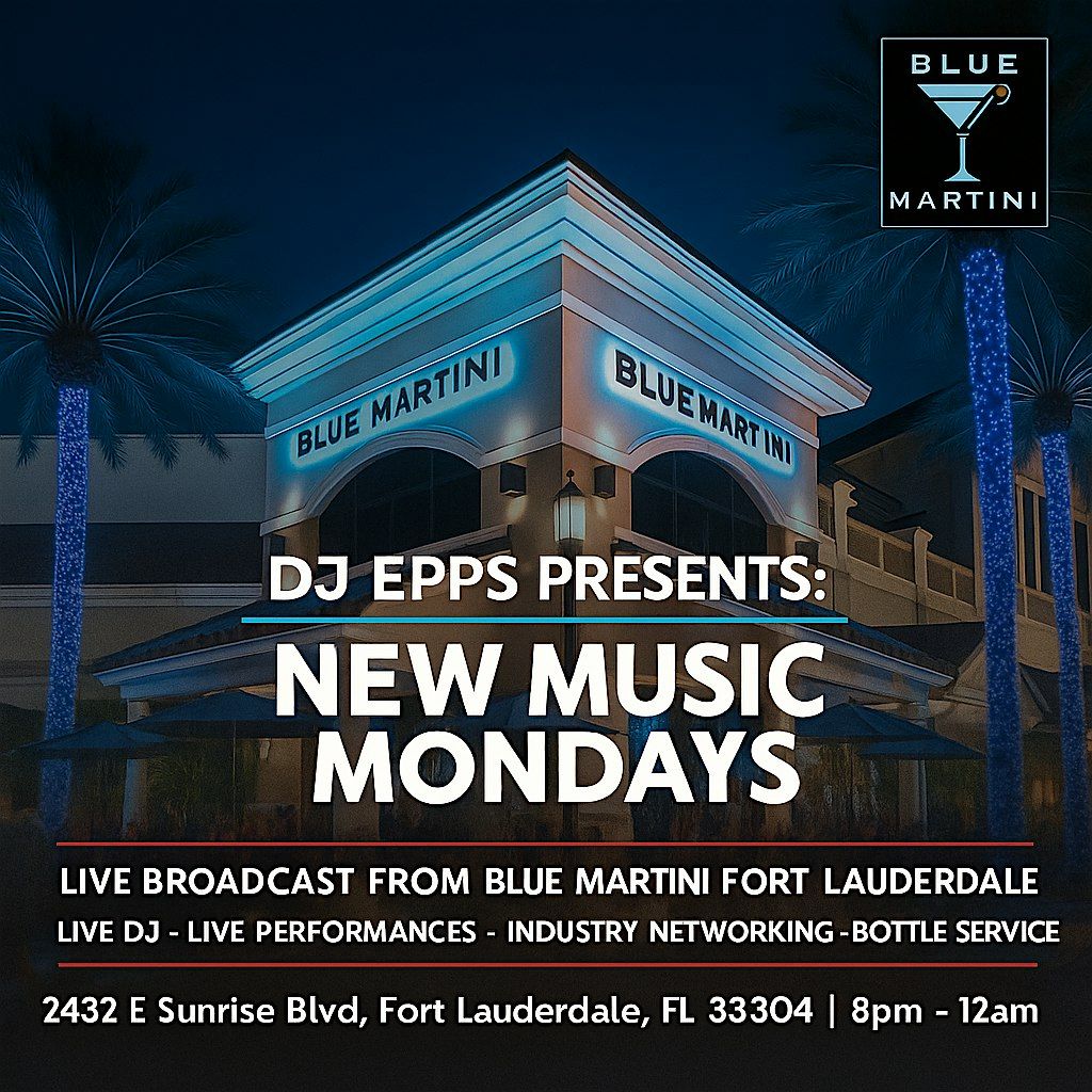 New Music Mondays at Blue Martini Fort Lauderdale