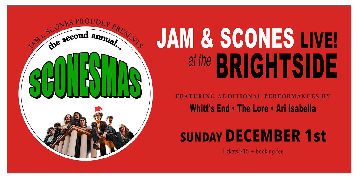 Jam & Scones - SCONESMAS