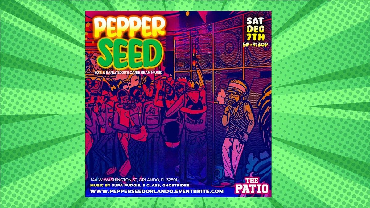 Pepperseed - A 90s and Early 00s Caribbean Day Party