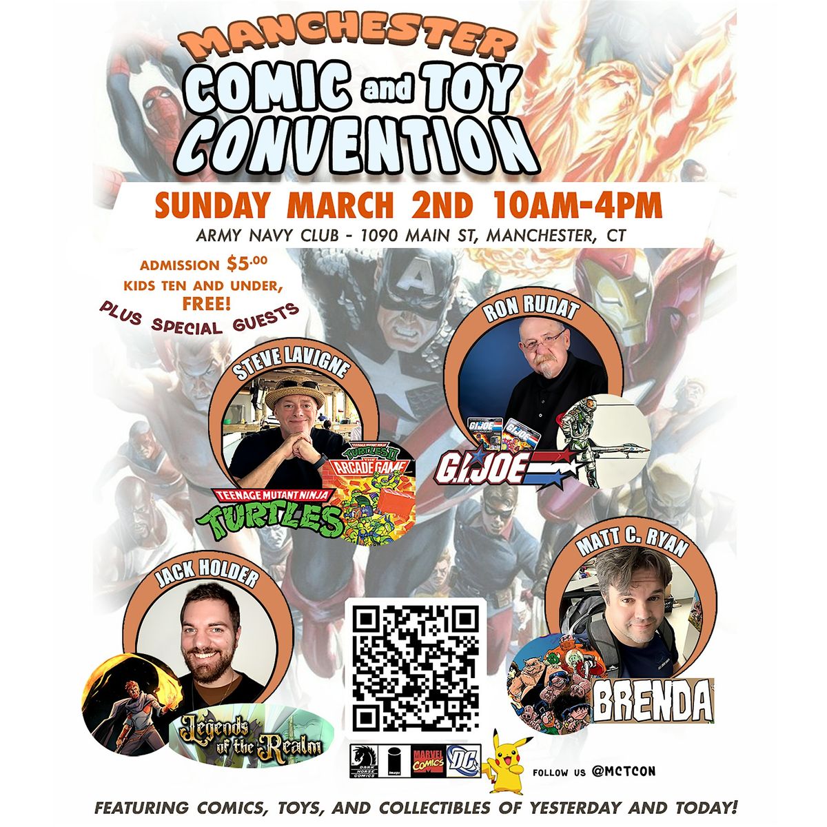 Manchester Comic & Toy Convention - SPRING MCTCON!