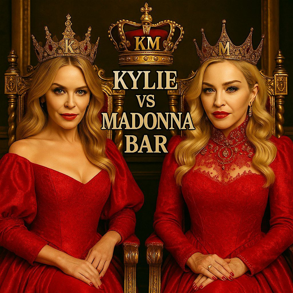 Kylie VS Madonna Bar Sydney