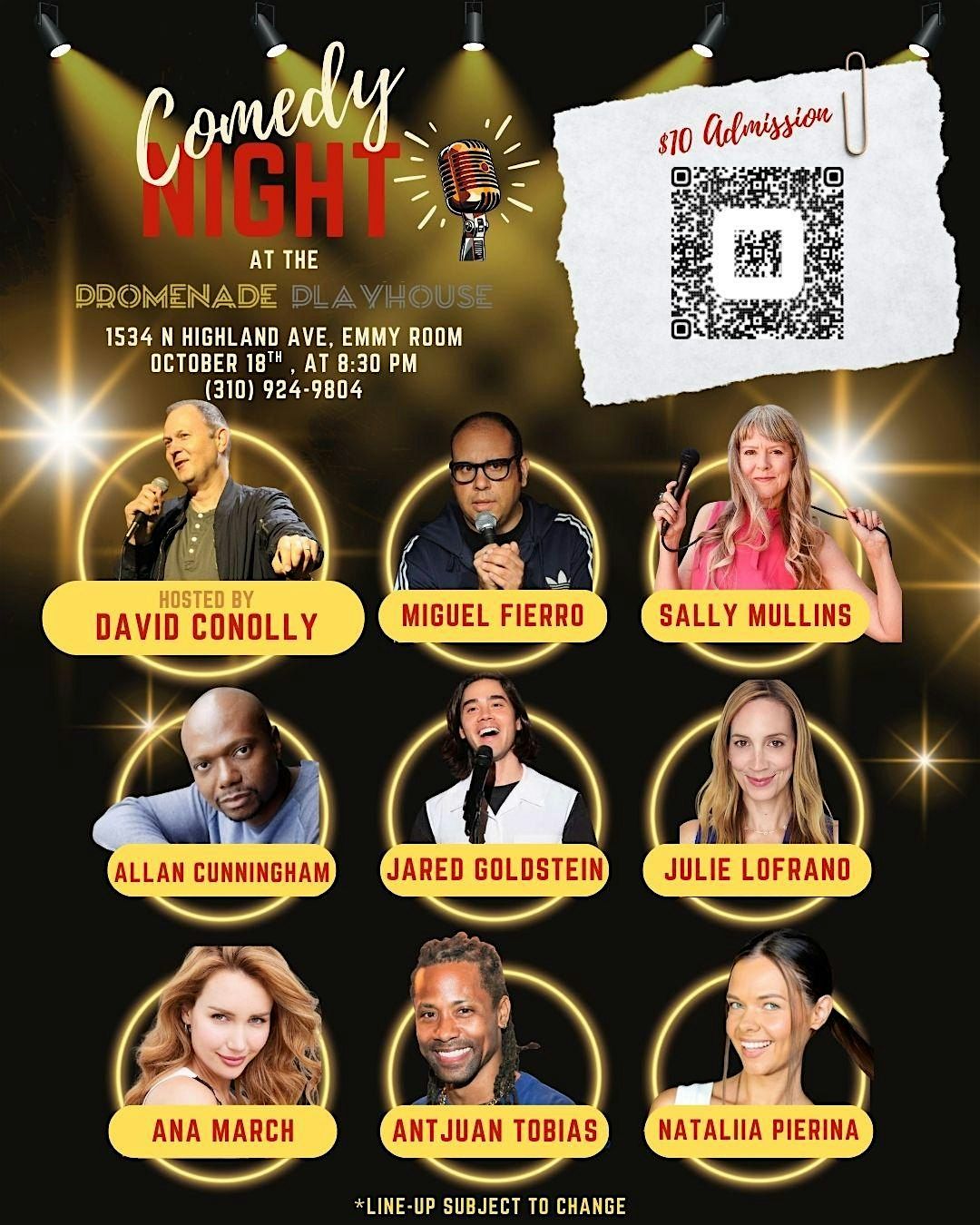 COMEDY SHOW IN HOLLYWOOD