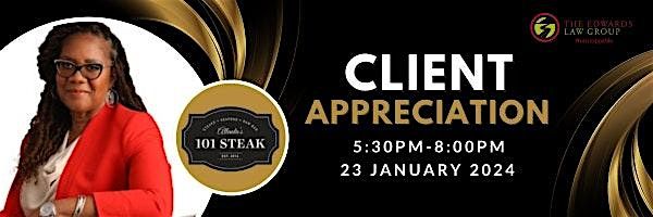 ELG Steak 101 Client Appreciation Dinner