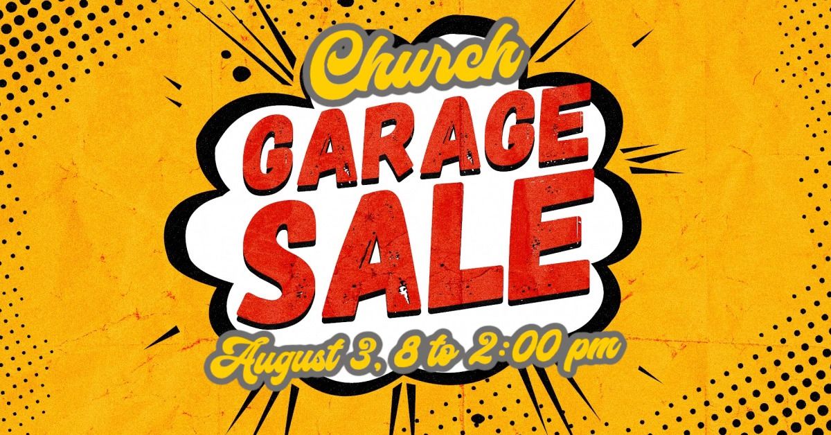 Church-Wide Garage Sale