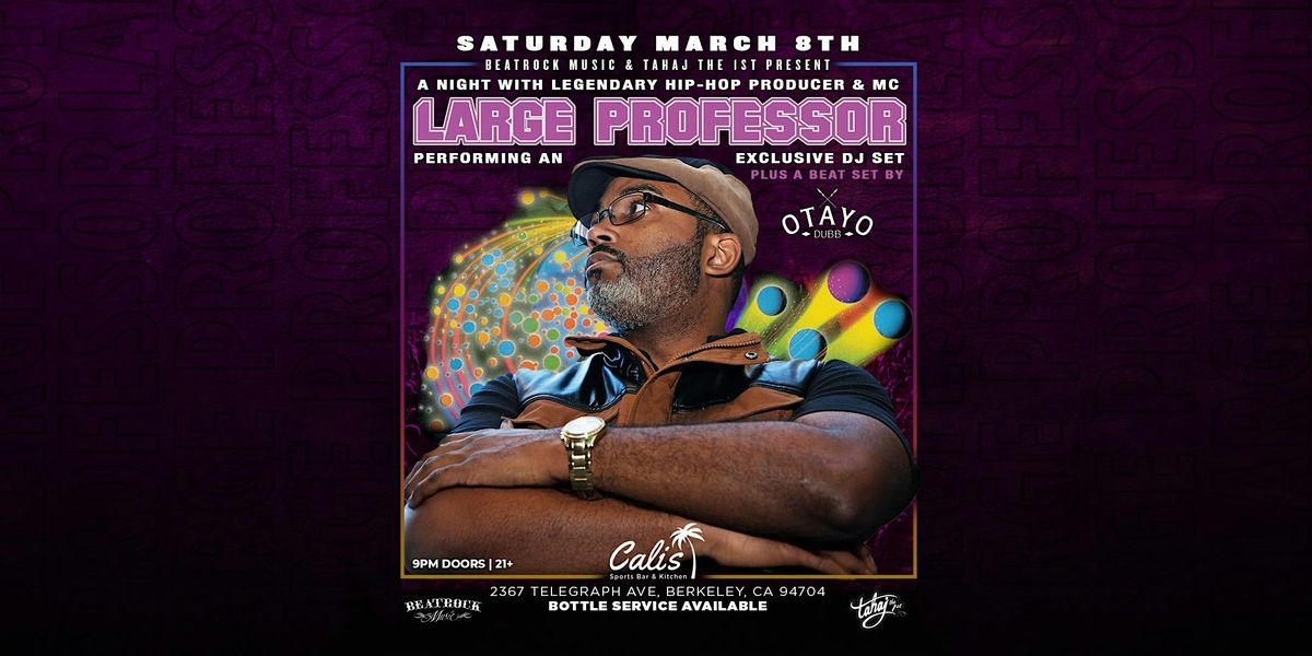 Large Professor At Club Cali