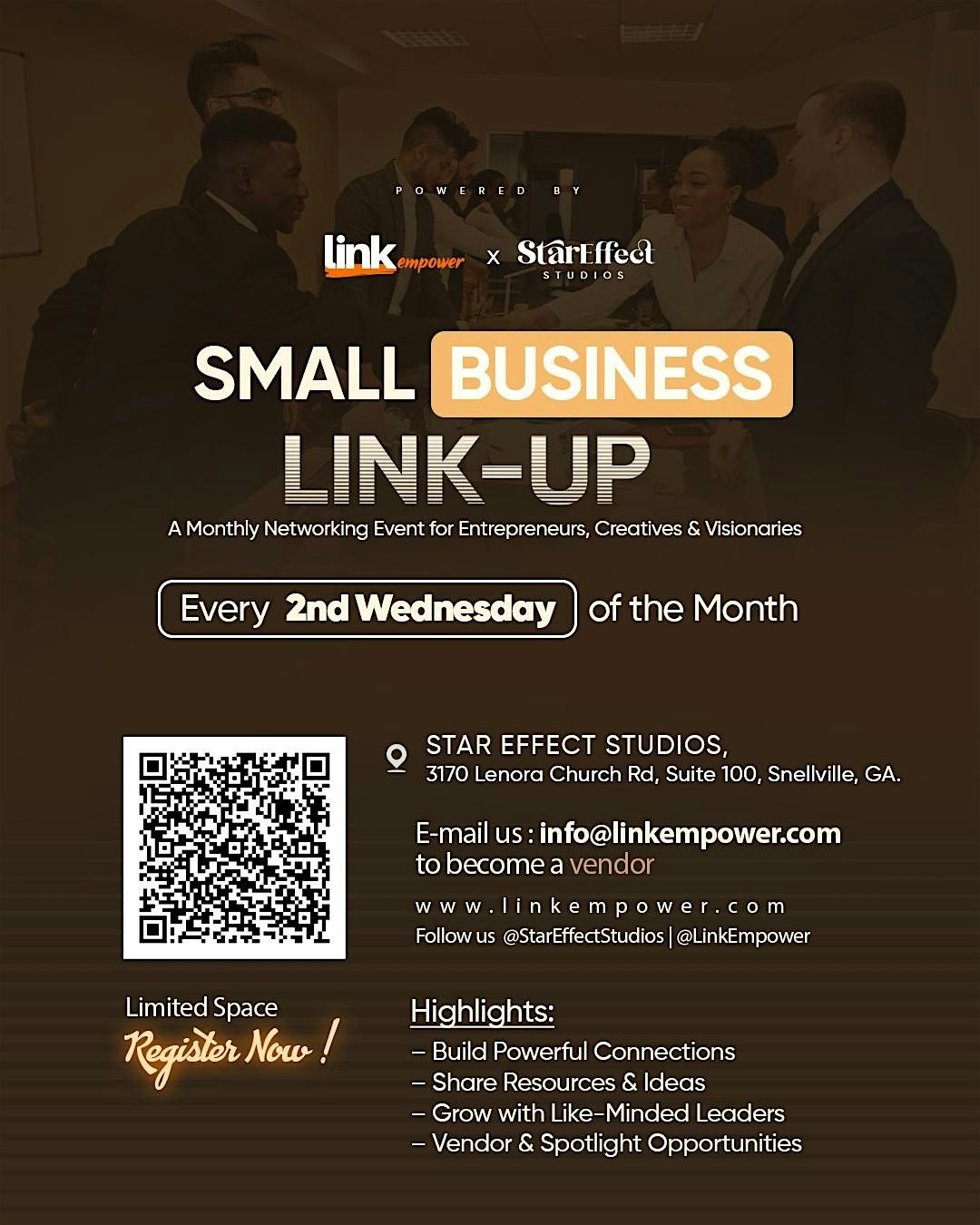 Small Business Link-Up | Powered by Link Empower x Star Effect Studios