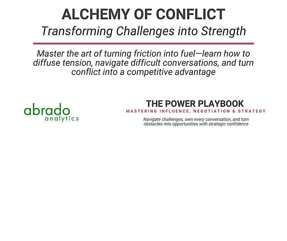 Alchemy of Conflict: Transforming Challenges into Strength