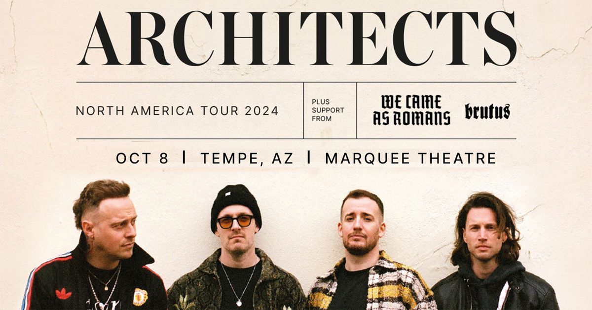 Architects - North American Tour 2024