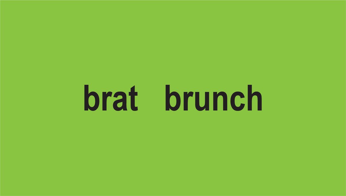 Charli XCX brat drag brunch