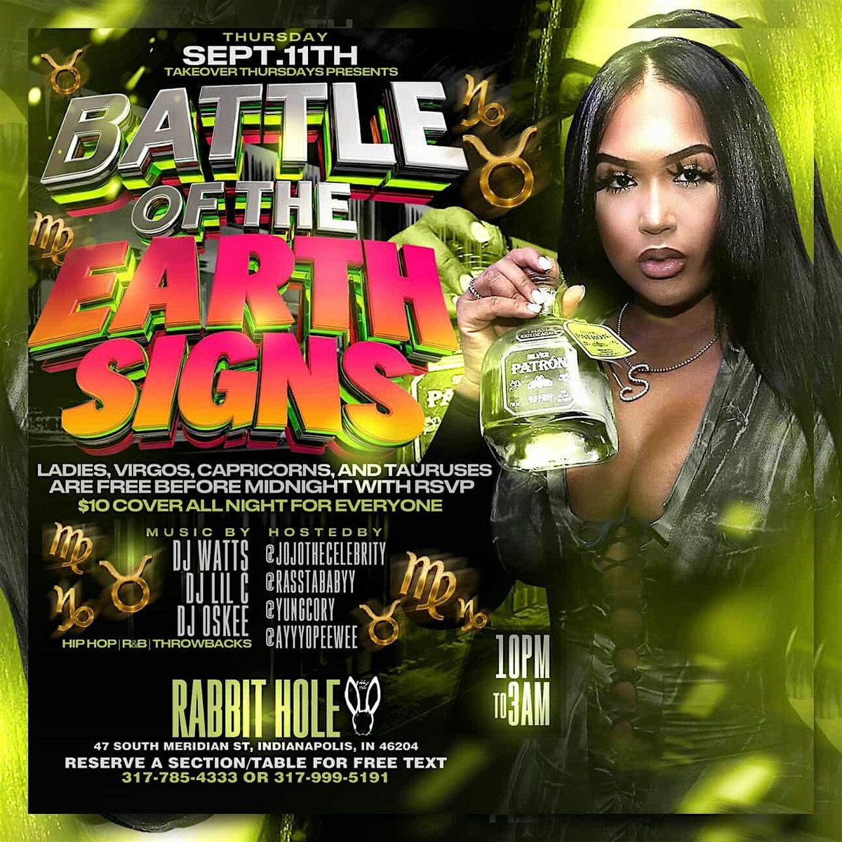 Takeover Thursdays: Battle of the Earth Signs