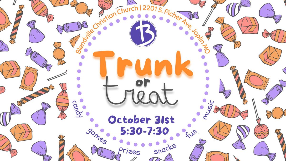 Trunk or Treat with Blendville