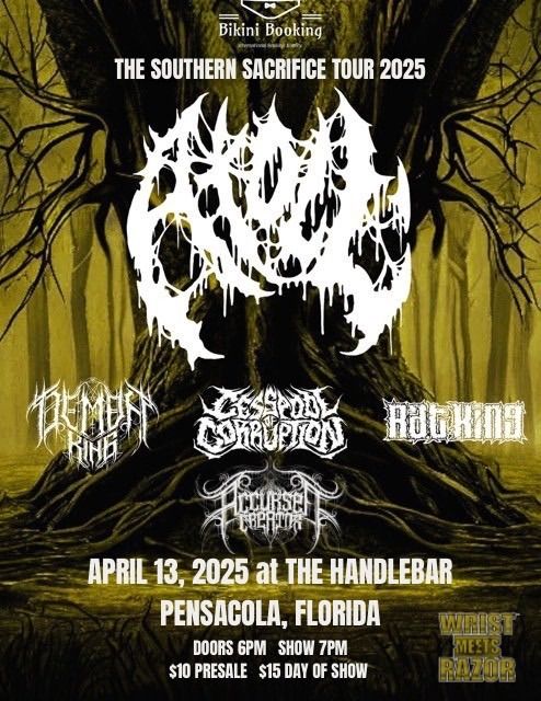 Atoll, Demon King, Cesspool of Corruption, and Rat King at The Handlebar 04\/13