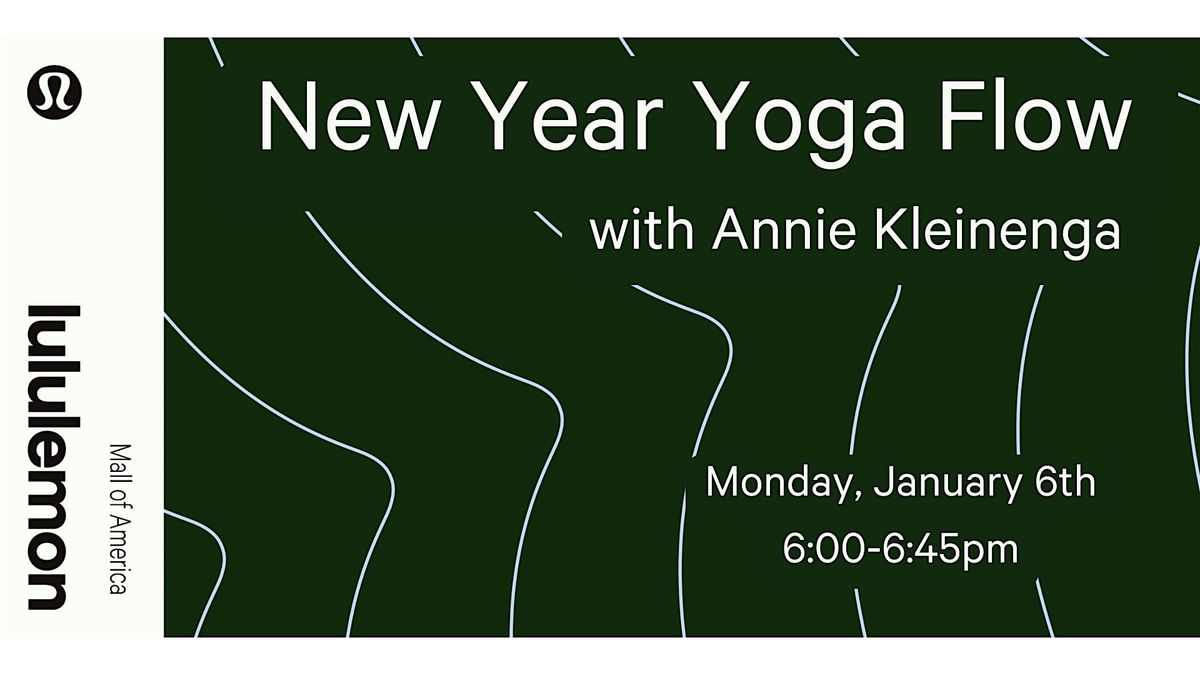 New Year Yoga Flow with Annie Kleinenga