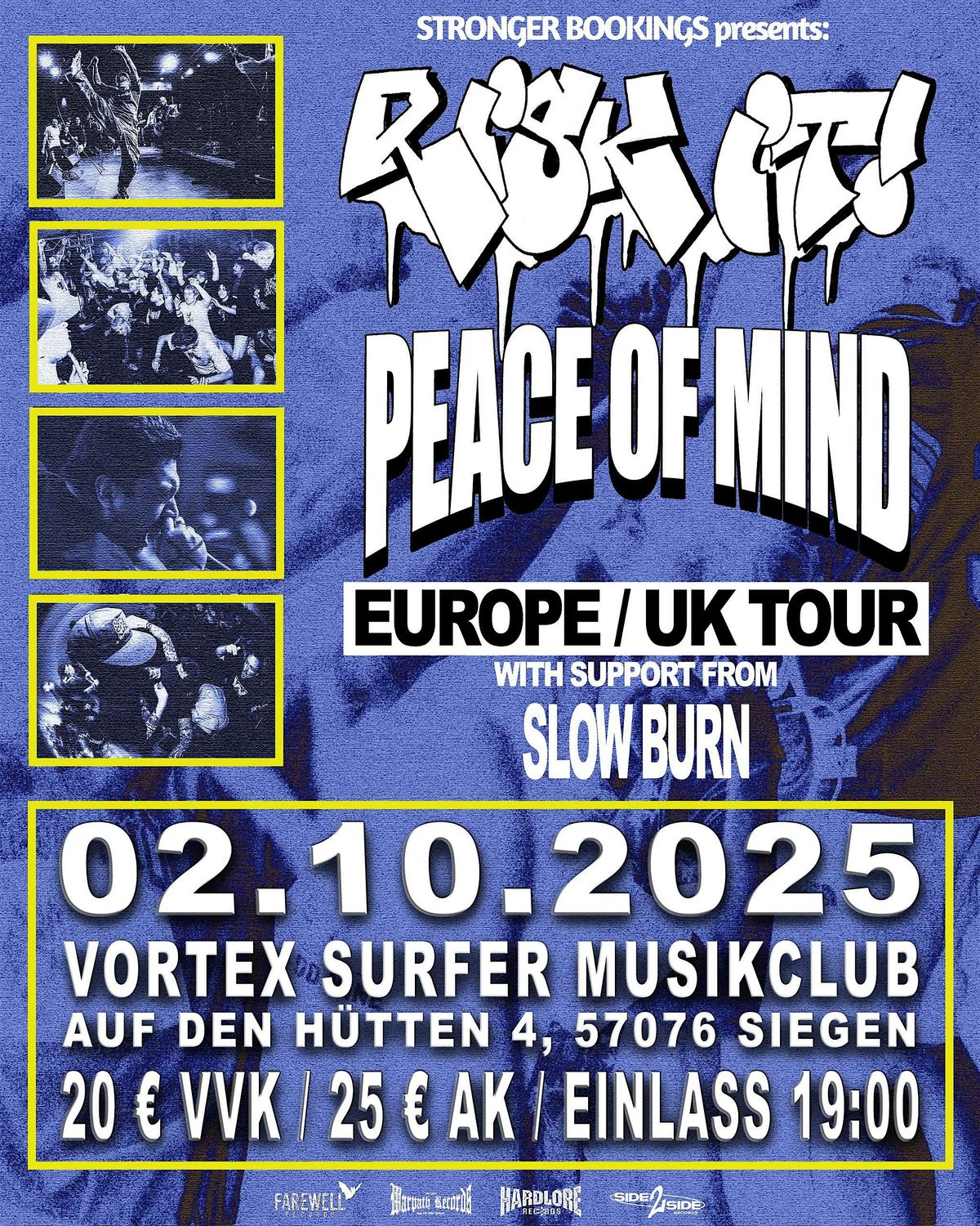 Risk It + Peace of Mind + Slow Burn