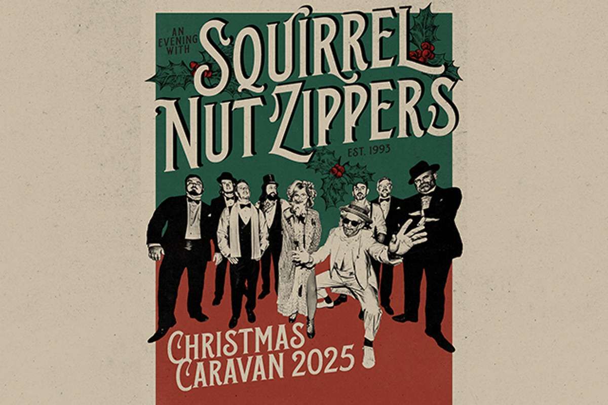 Parking Squirrel Nut Zippers Christmas Caravan