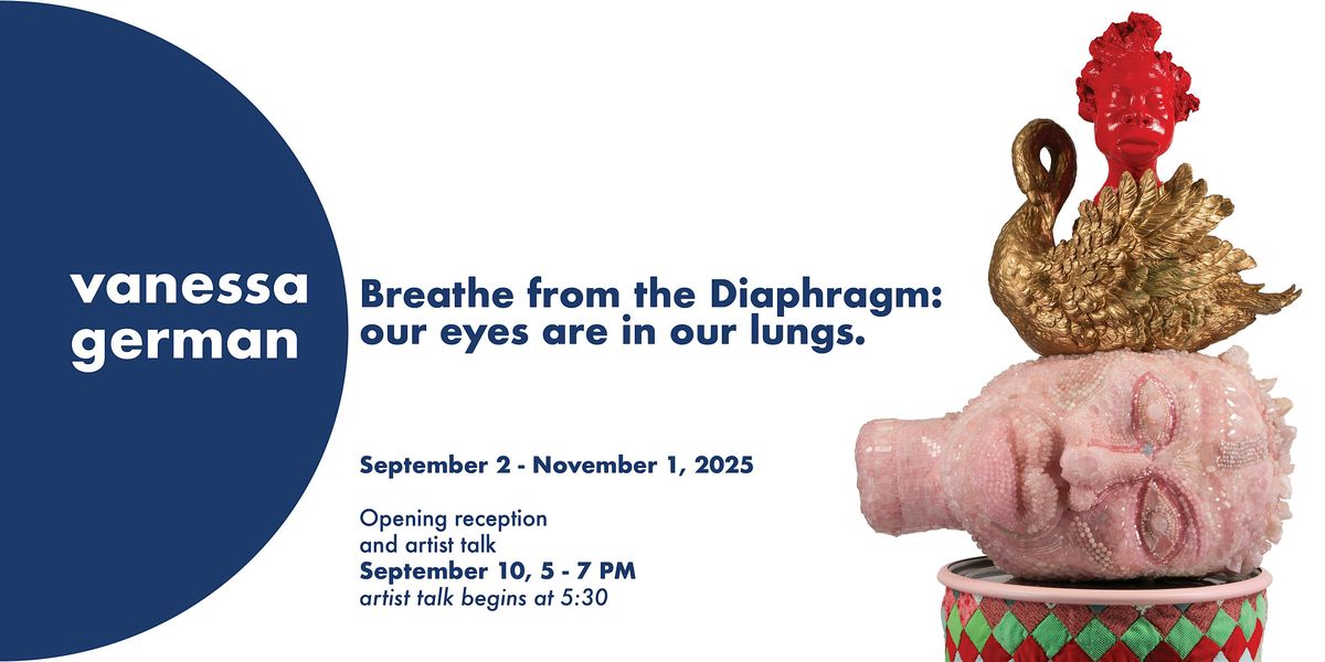vanessa german: Breathe from the Diaphragm, our eyes are in our lungs