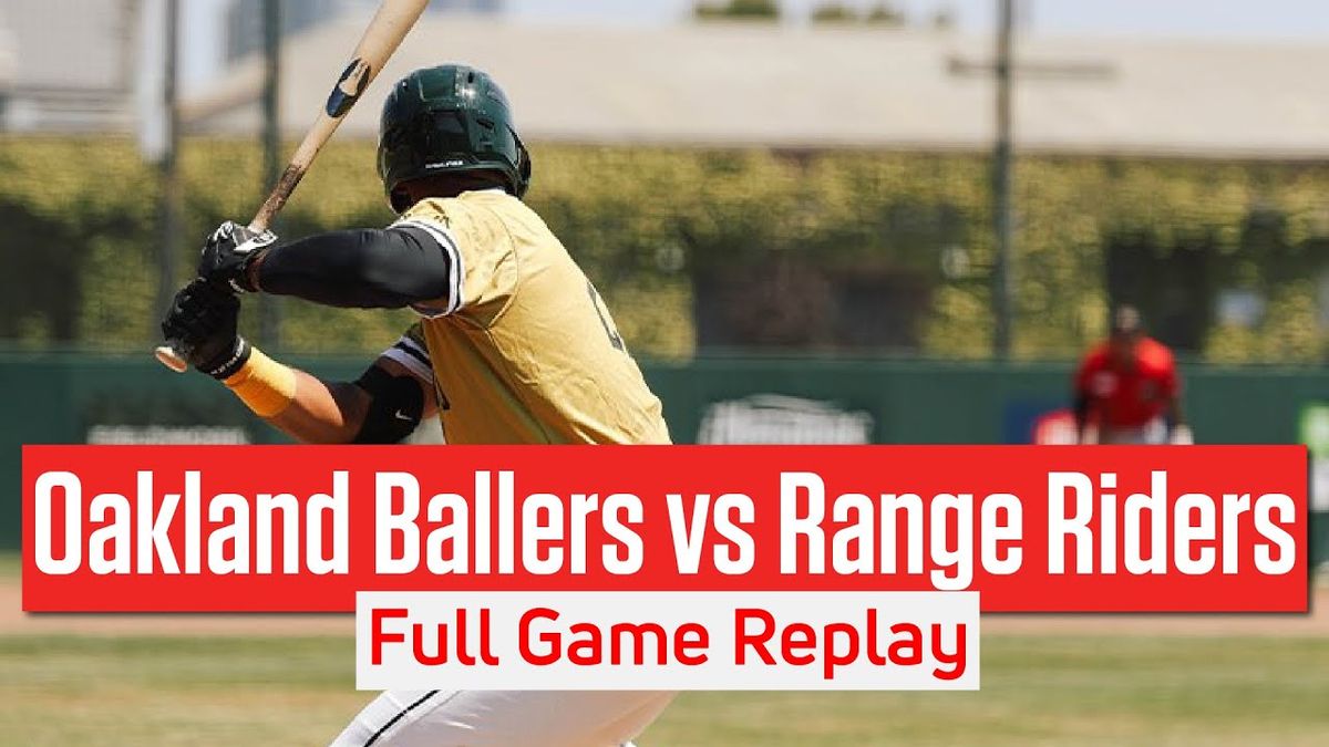 Kalispell Range Riders Oakland Ballers at Glacier Range Riders at Glacier Bank Park, Glacier ...