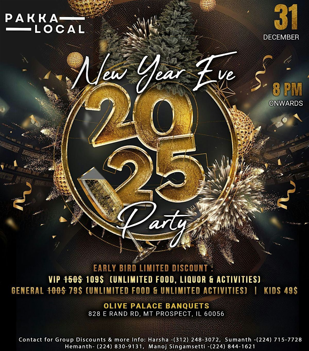 NEW YEAR EVE 2025 - PAKKA LOCAL EVENTS