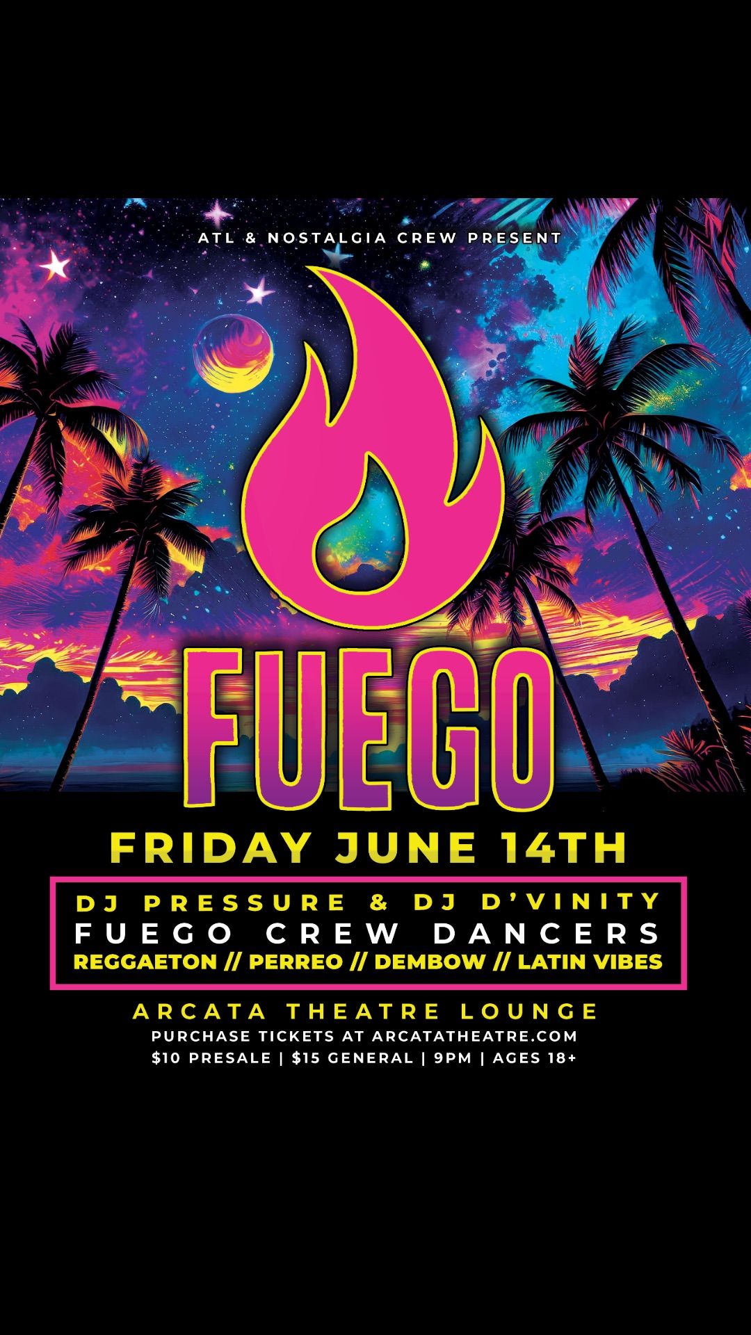 Fuego Party - Reggaeton & Latin Vibes 
