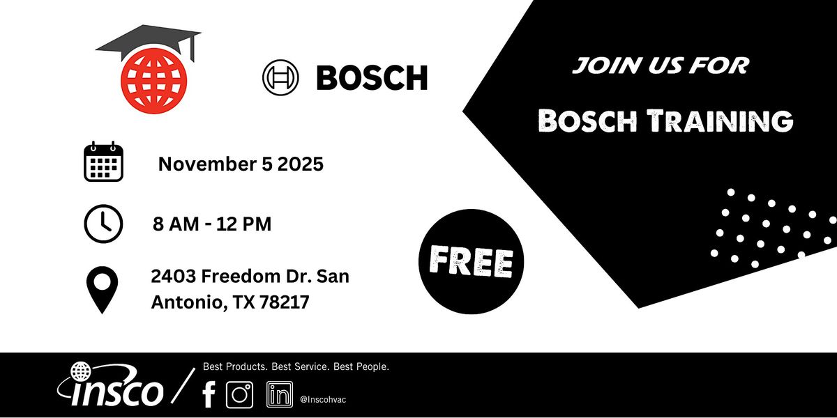 Bosch Training