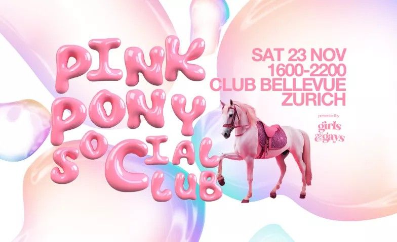 PINK PONY SOCIAL CLUB - DAY PARTY