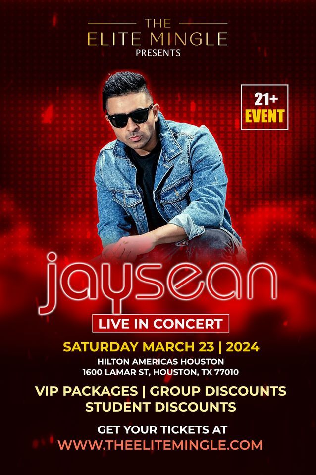 JAY SEAN Concert - A Black Tie Event