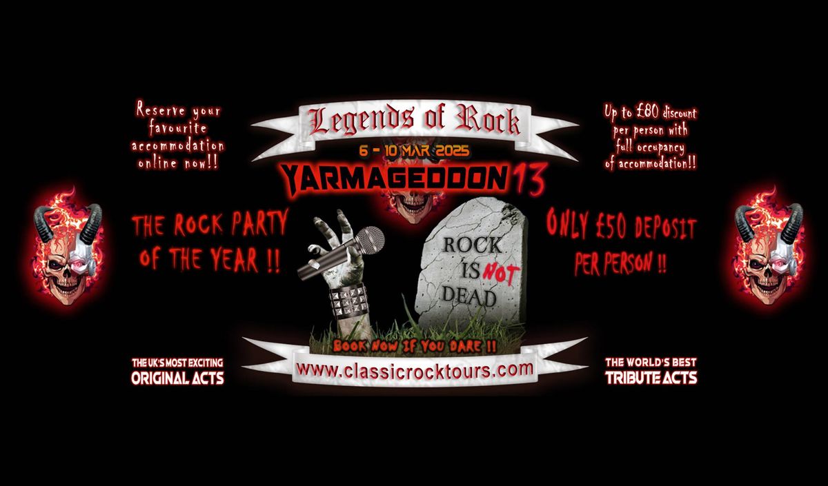 Legends Of Rock Festival 2025 - Great Yarmouth, UK