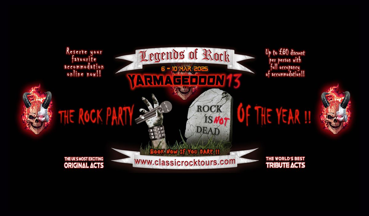 Legends Of Rock Festival 2025 - Great Yarmouth, UK