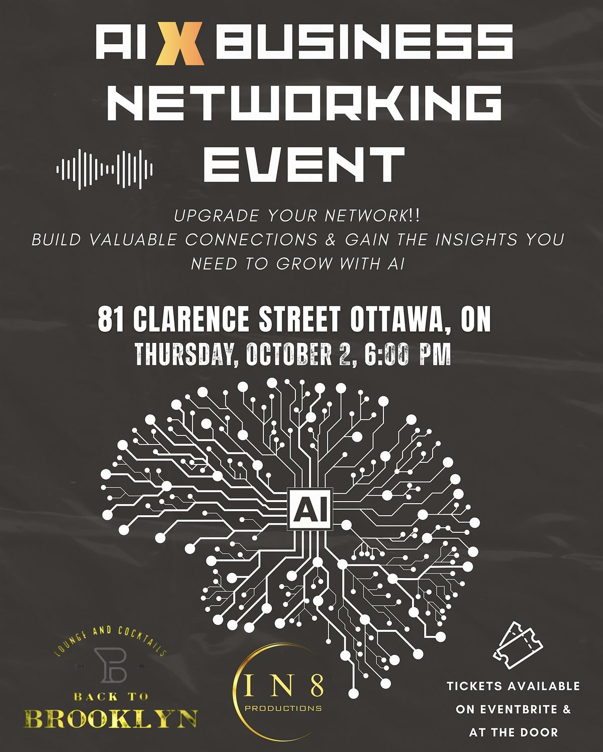 OTTAWA AI X BUSINESS NETWORKING EVENT!!