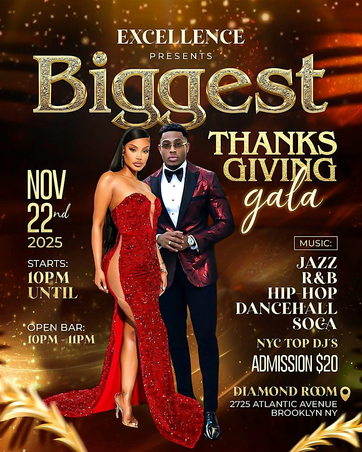 THE BIGGEST THANKSGIVING GALA