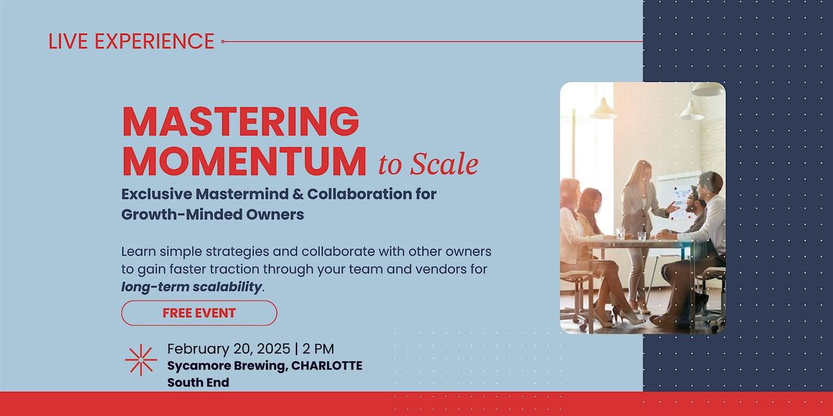 Mastering Momentum to Scale