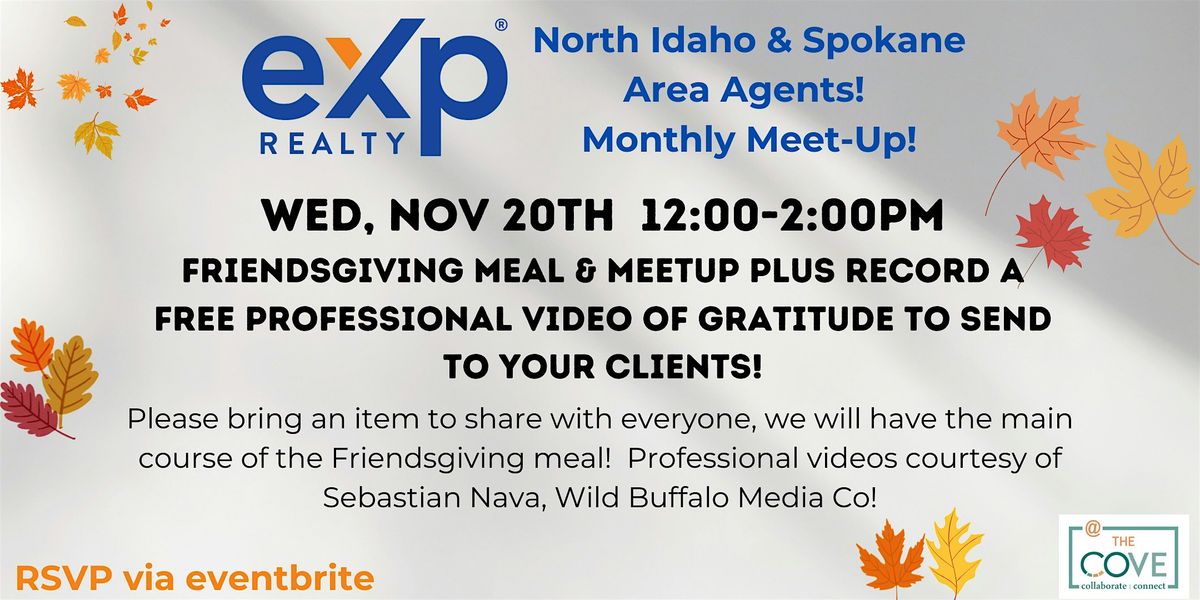 Local eXp Meet Up and Friendsgiving!