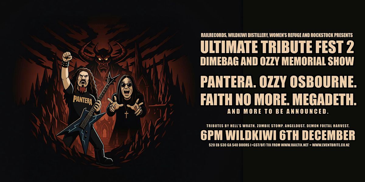 Ultimate Tribute Fest 2: Dimebag & Ozzy Memorial Show