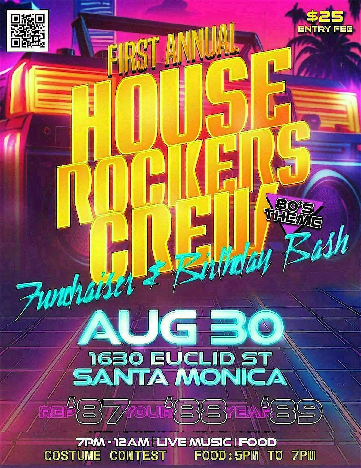 HRC | HOUSE ROCKERS CREW Fundraiser