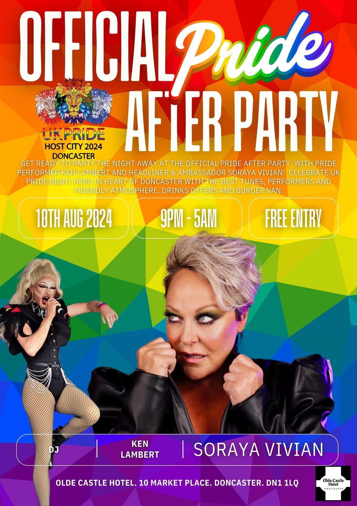 Doncaster Pride OFFICIAL Afterparty
