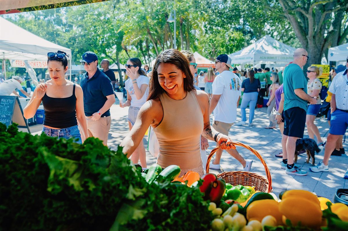 West Palm Beach GreenMarket Opening Day
