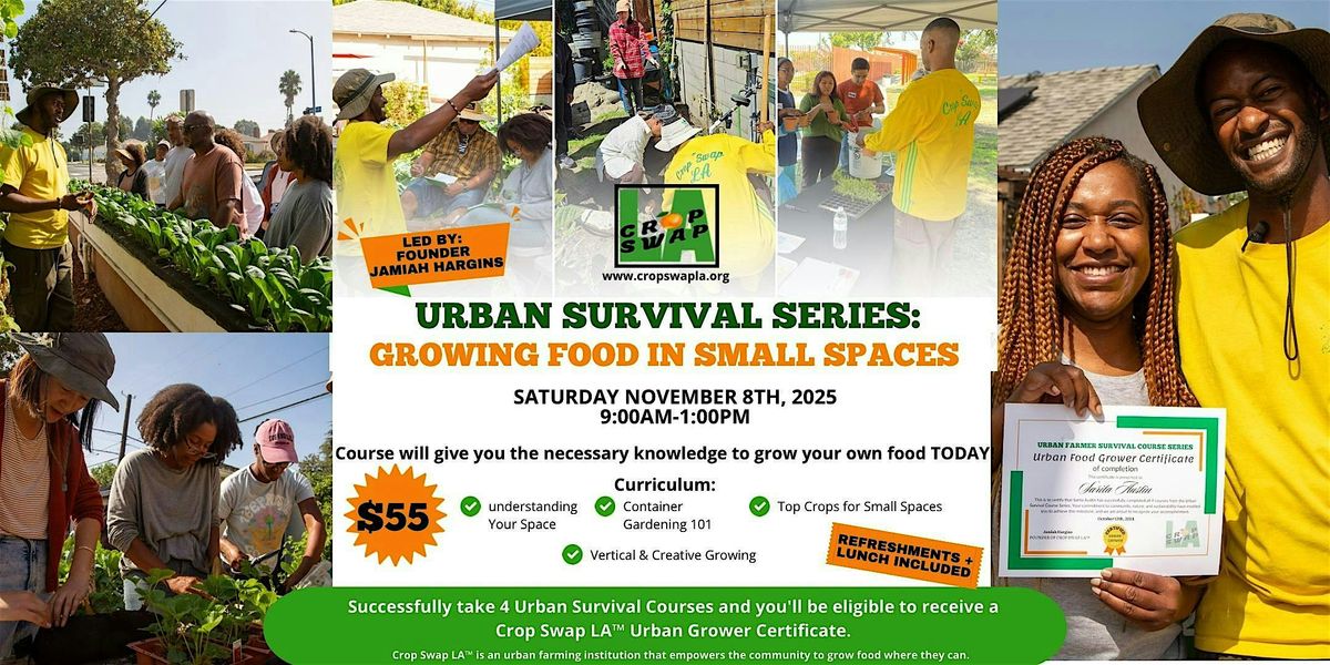 Urban Survival: Growing Food In Small Spaces